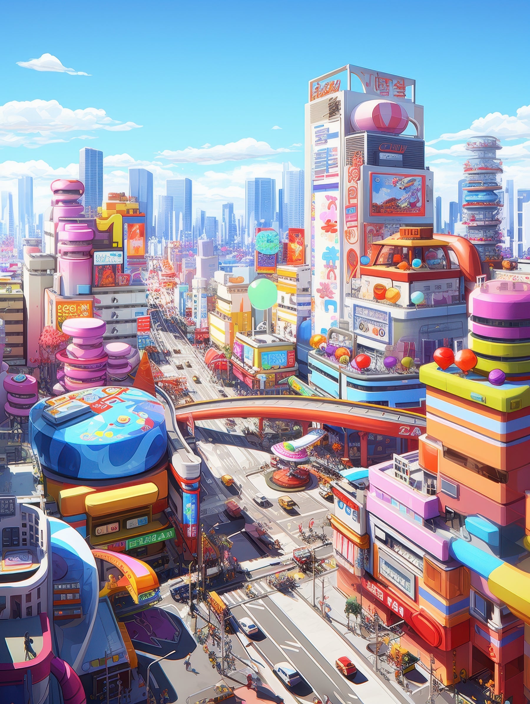 Futuristic Urban Landscape