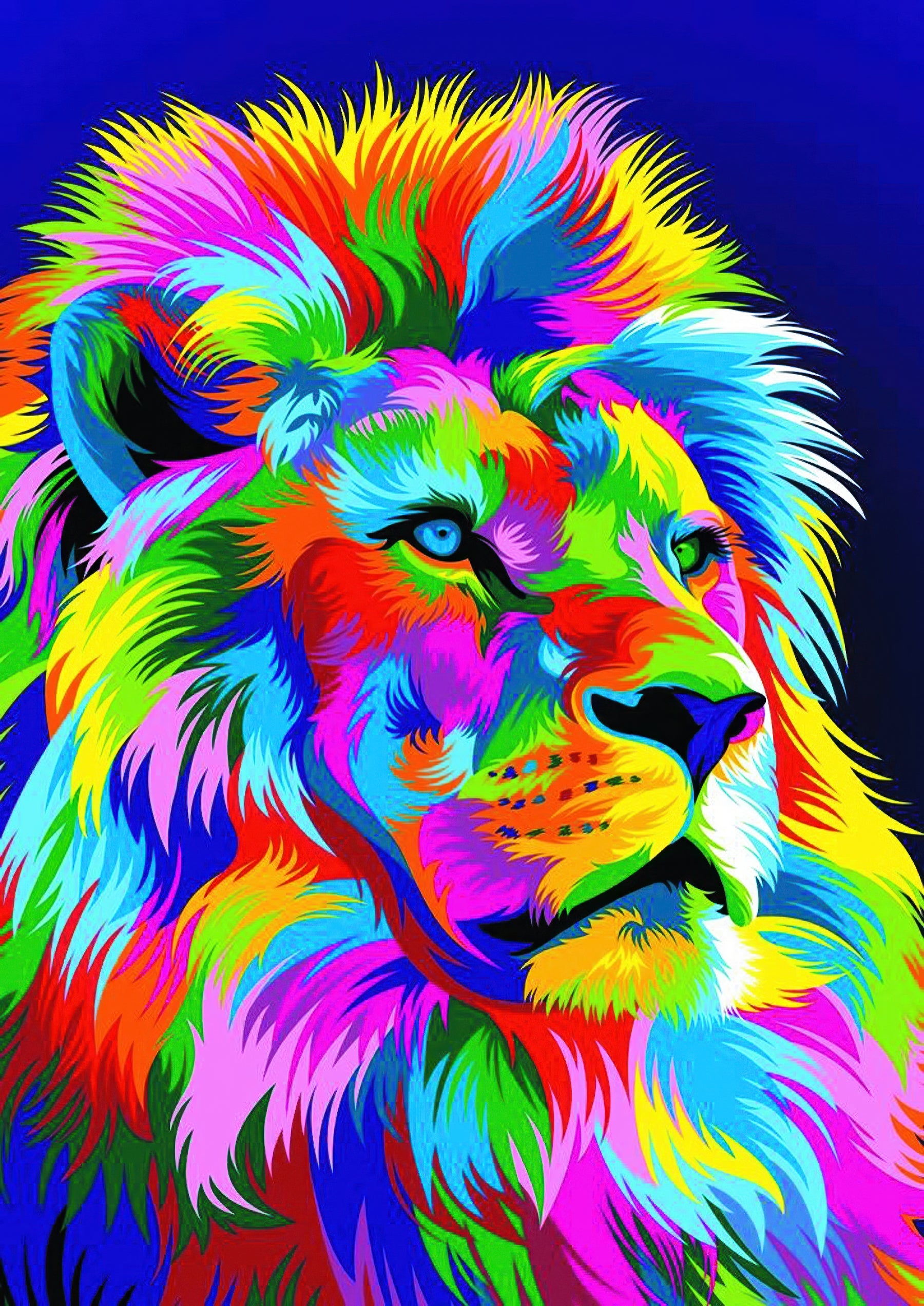 Neon Lion