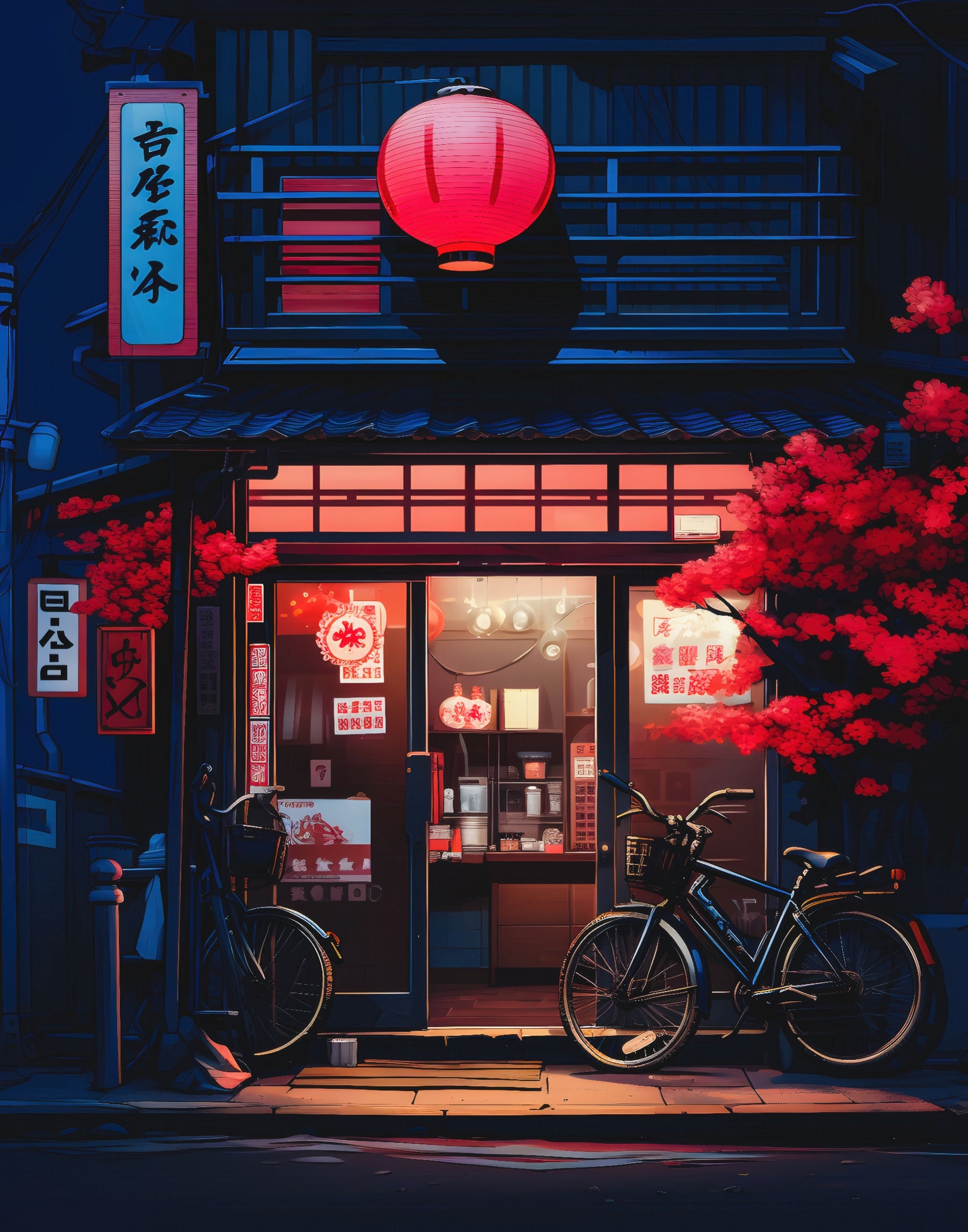 Red Lantern Street Shop