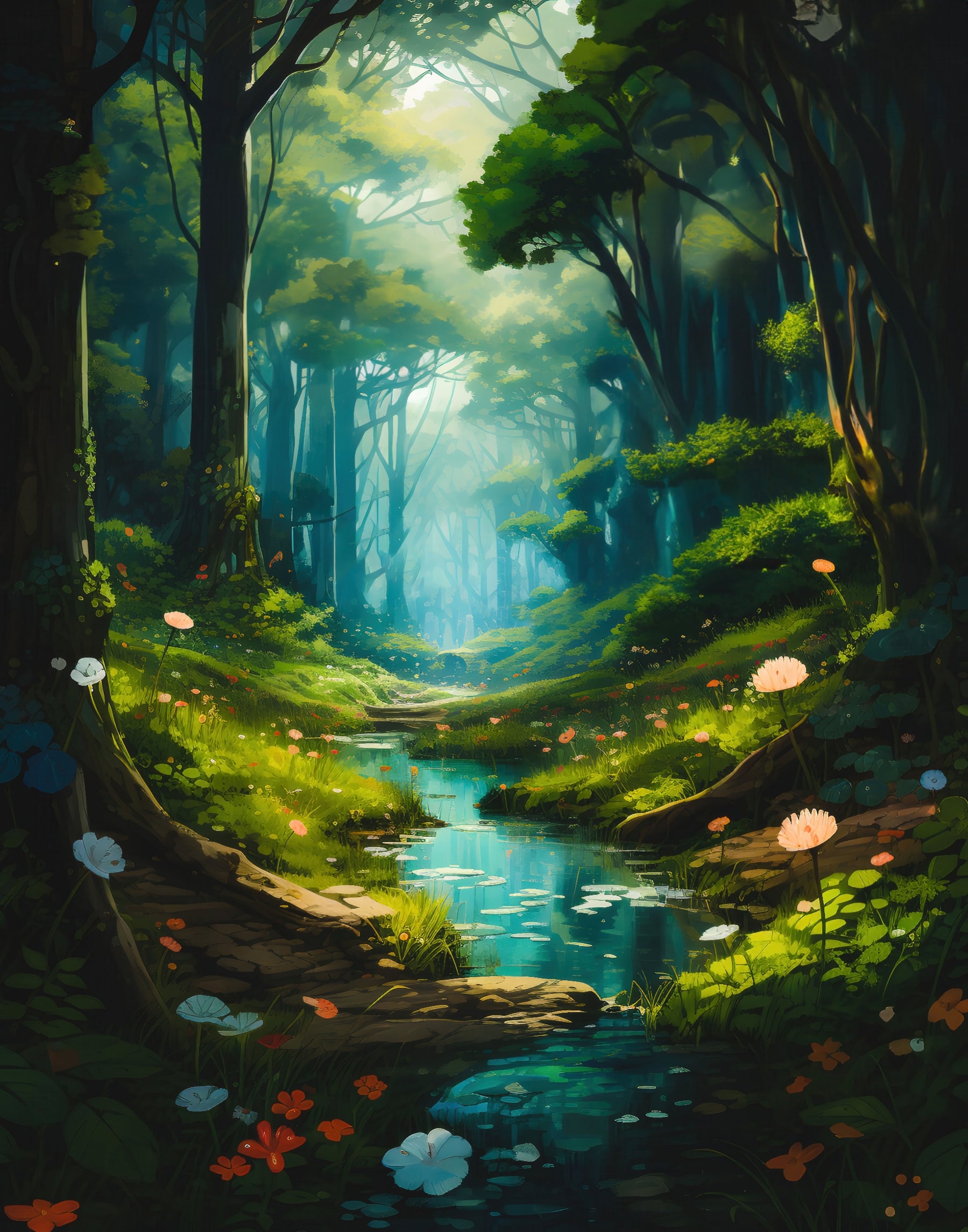 Enchanted Forest Stream
