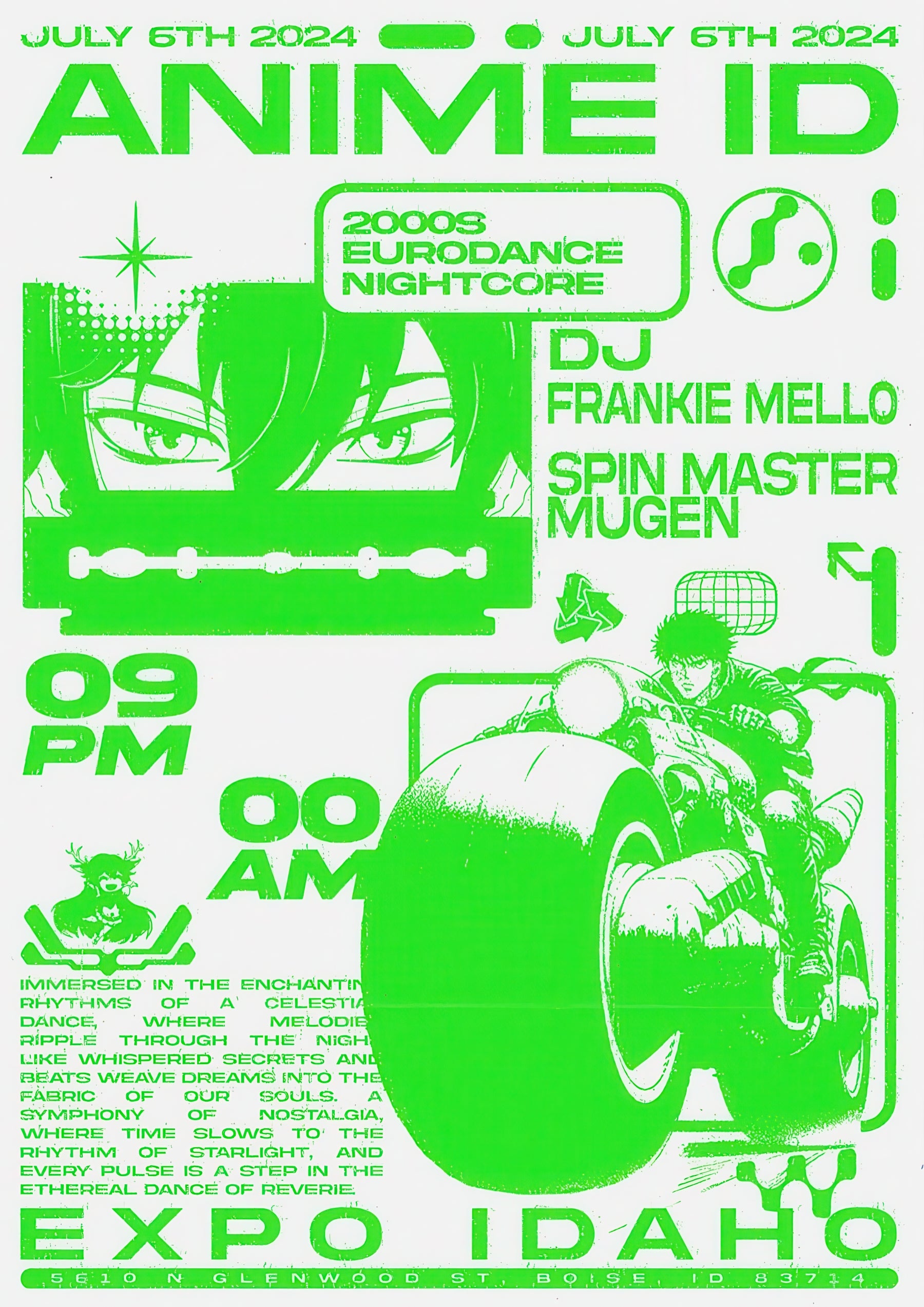 Anime ID Nightcore Flyer