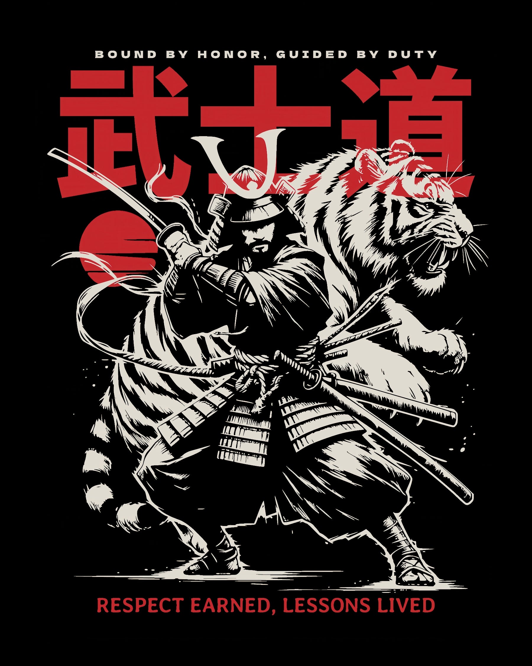 Samurai and Tiger Bushido