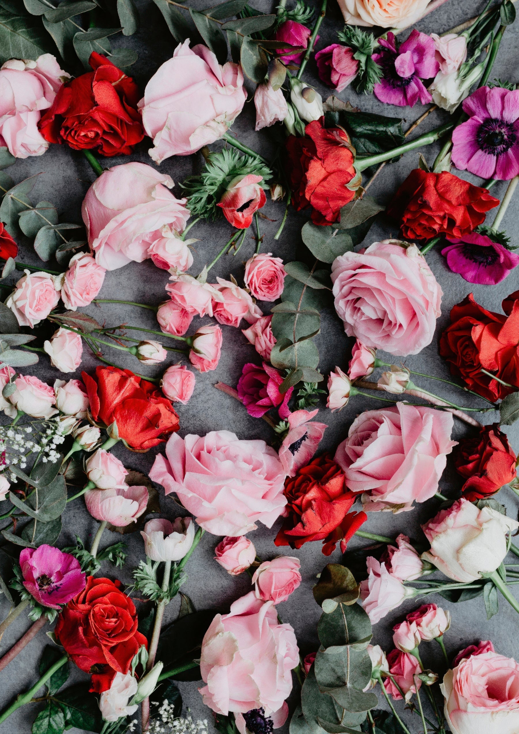 Mixed Rose Arrangement