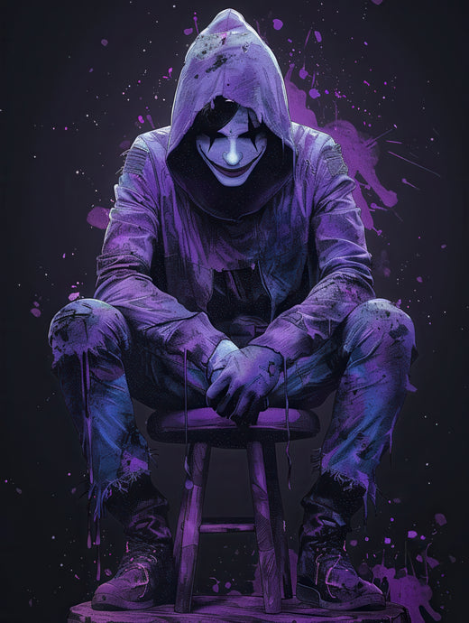 The Purple Trickster on the Throne