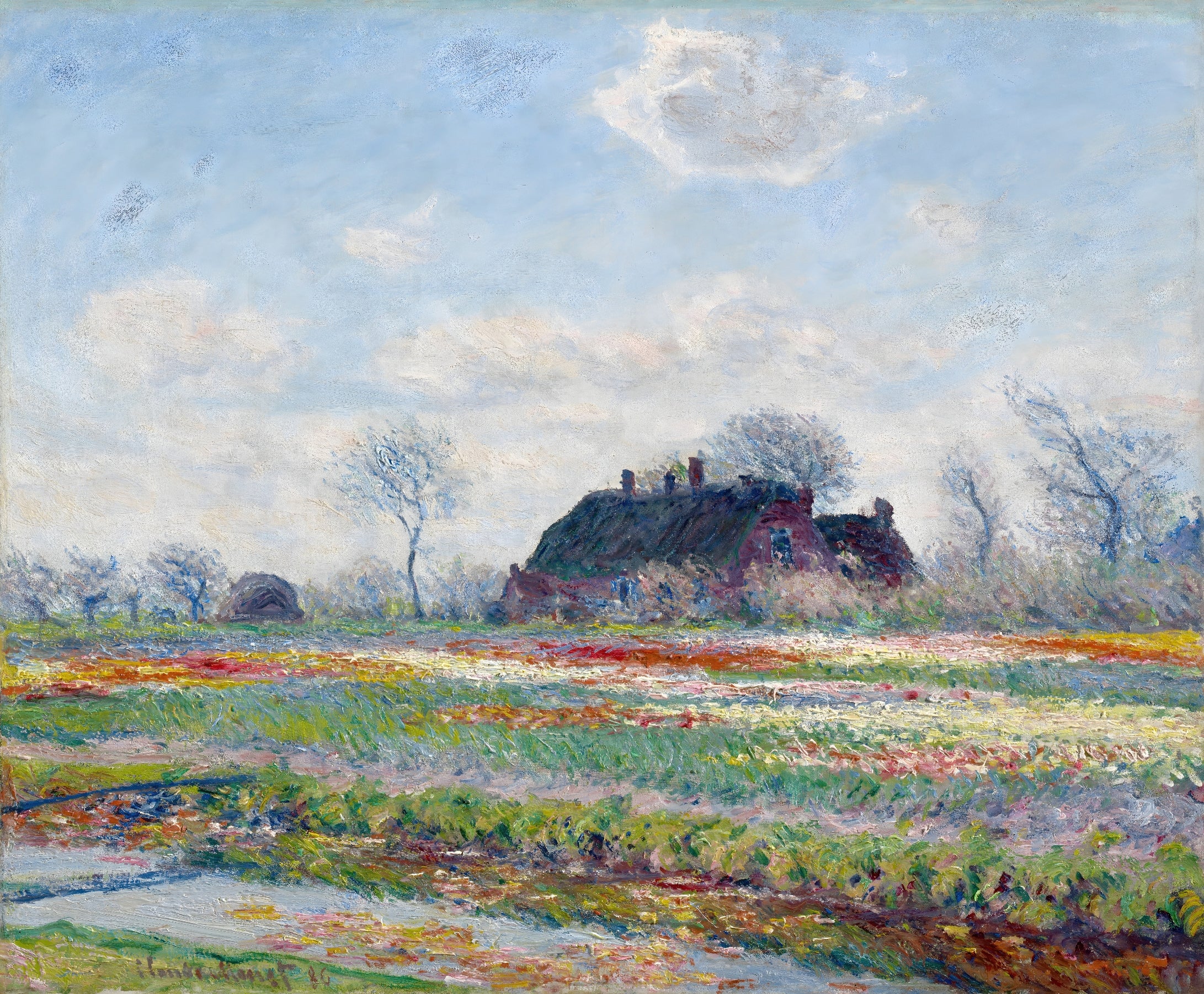Fields with Farmhouse