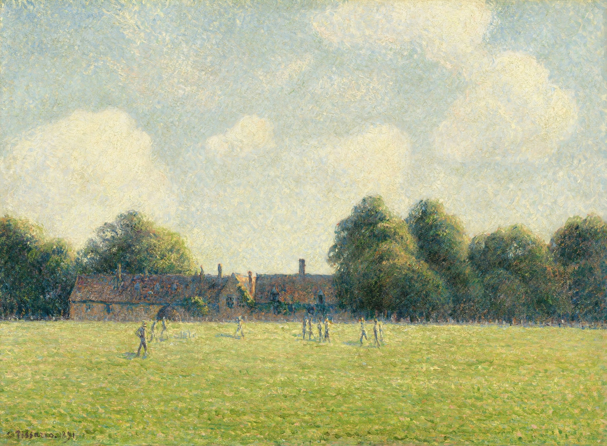 Cricket Match on the Green