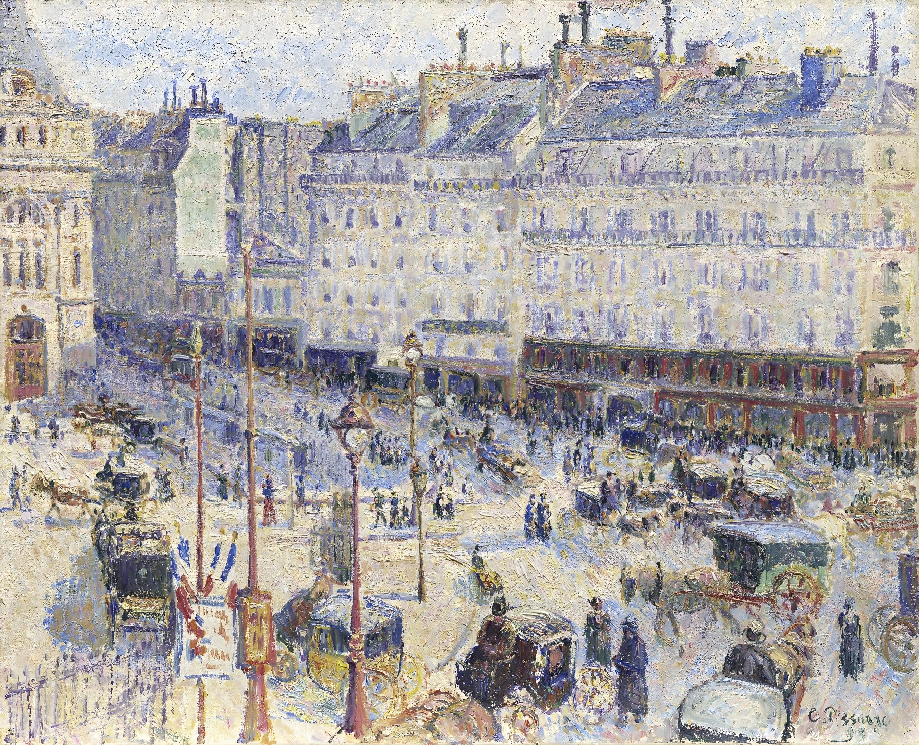 Parisian Street Scene