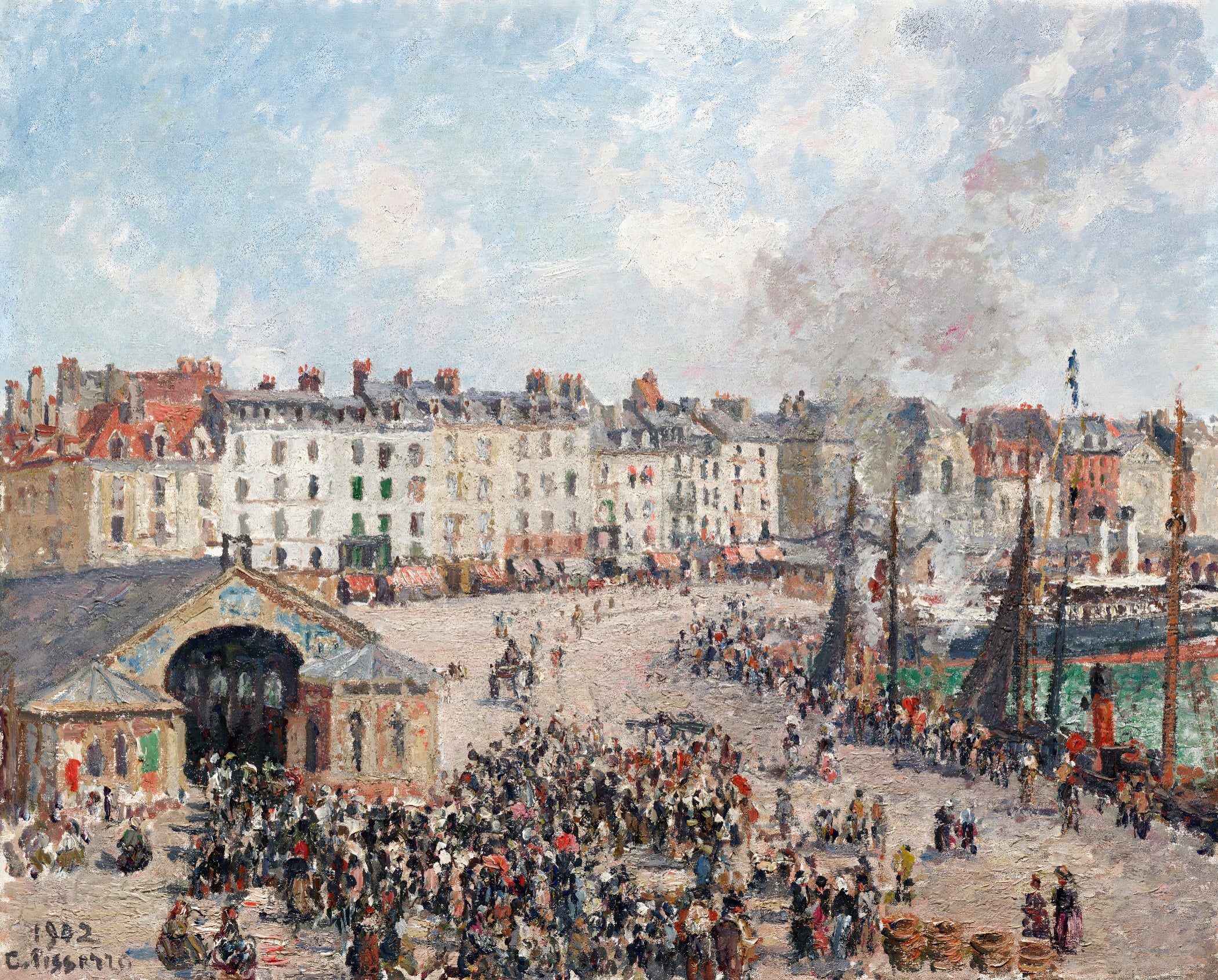 Bustling Port Market
