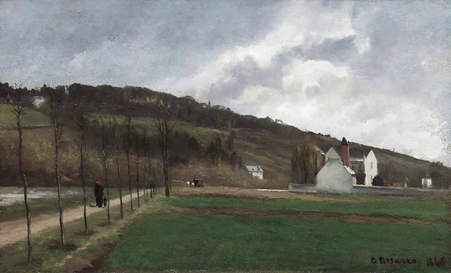 Countryside Road and Hills