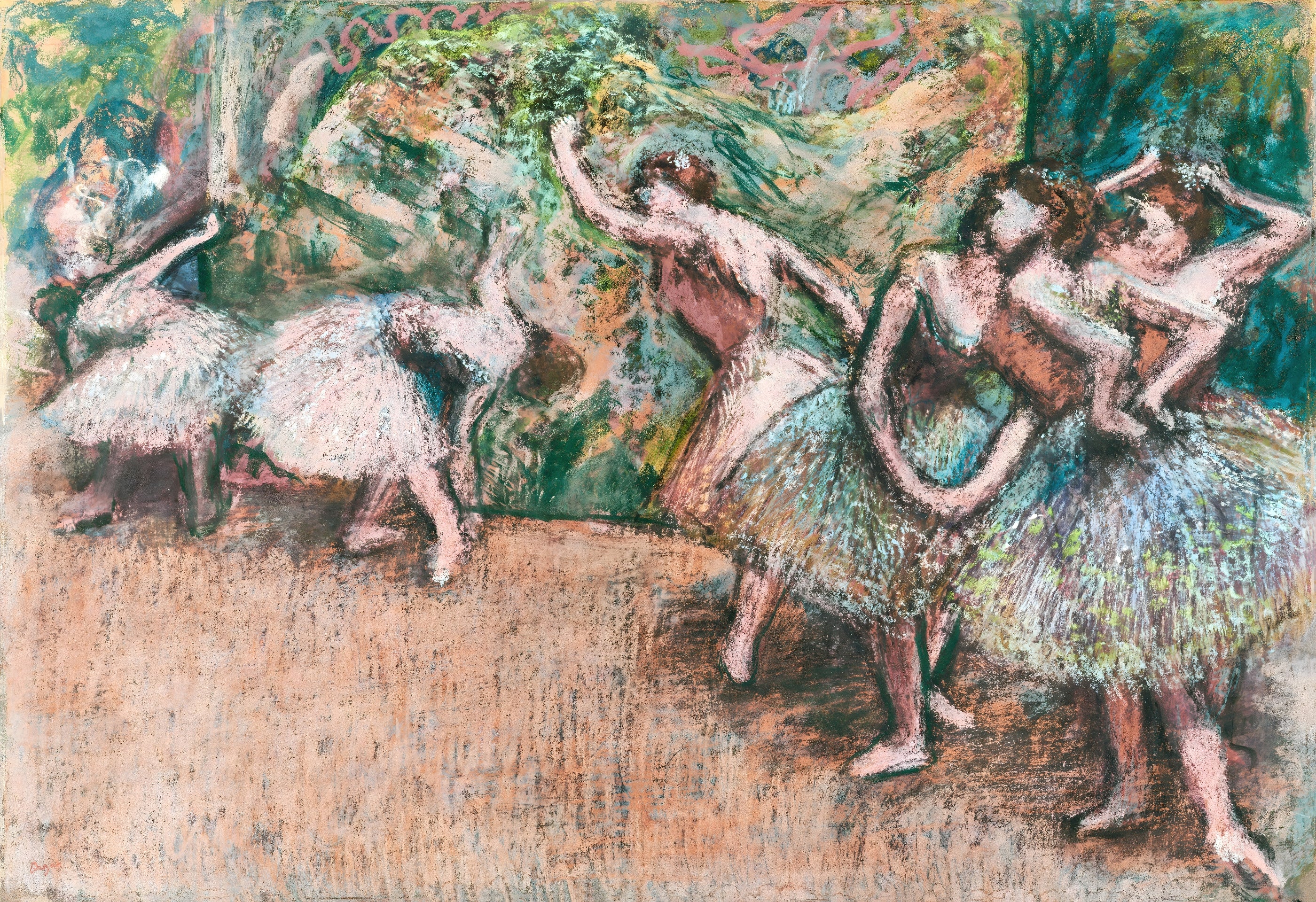 Ballerinas in Rehearsal