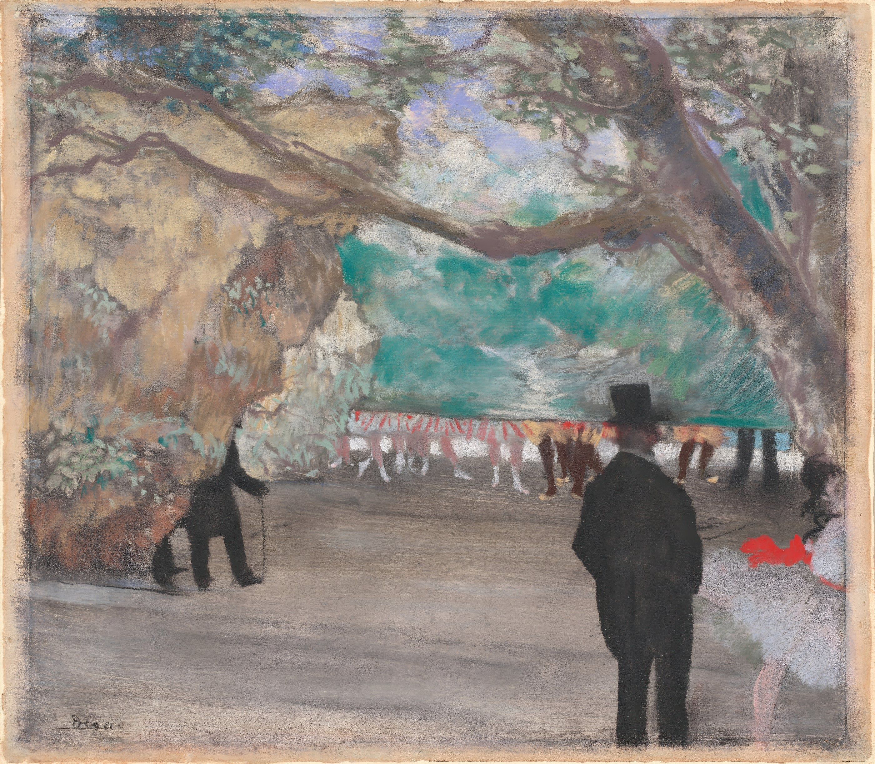 Garden Scene with Observers