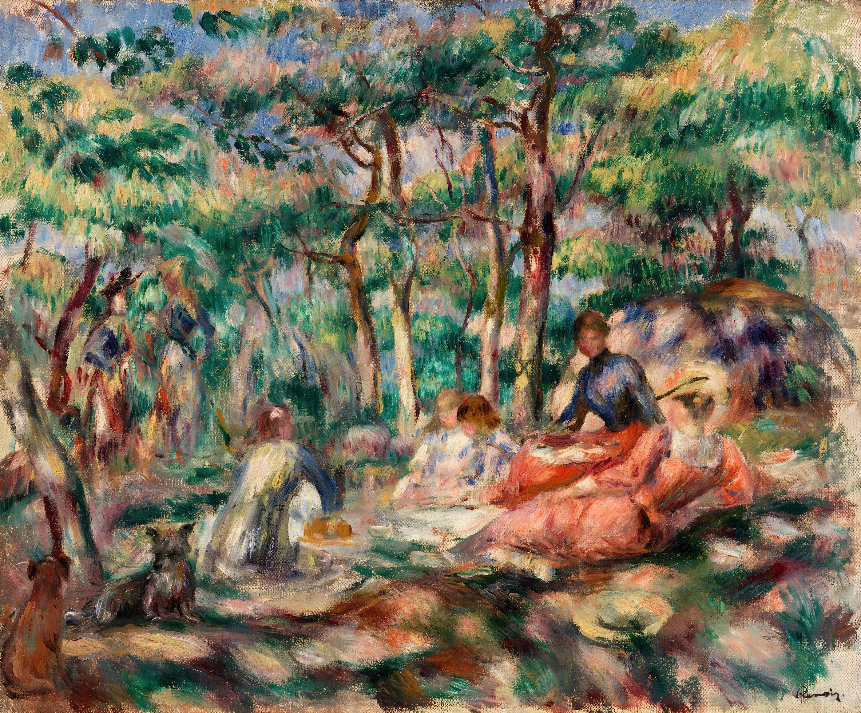 Picnic Under the Trees