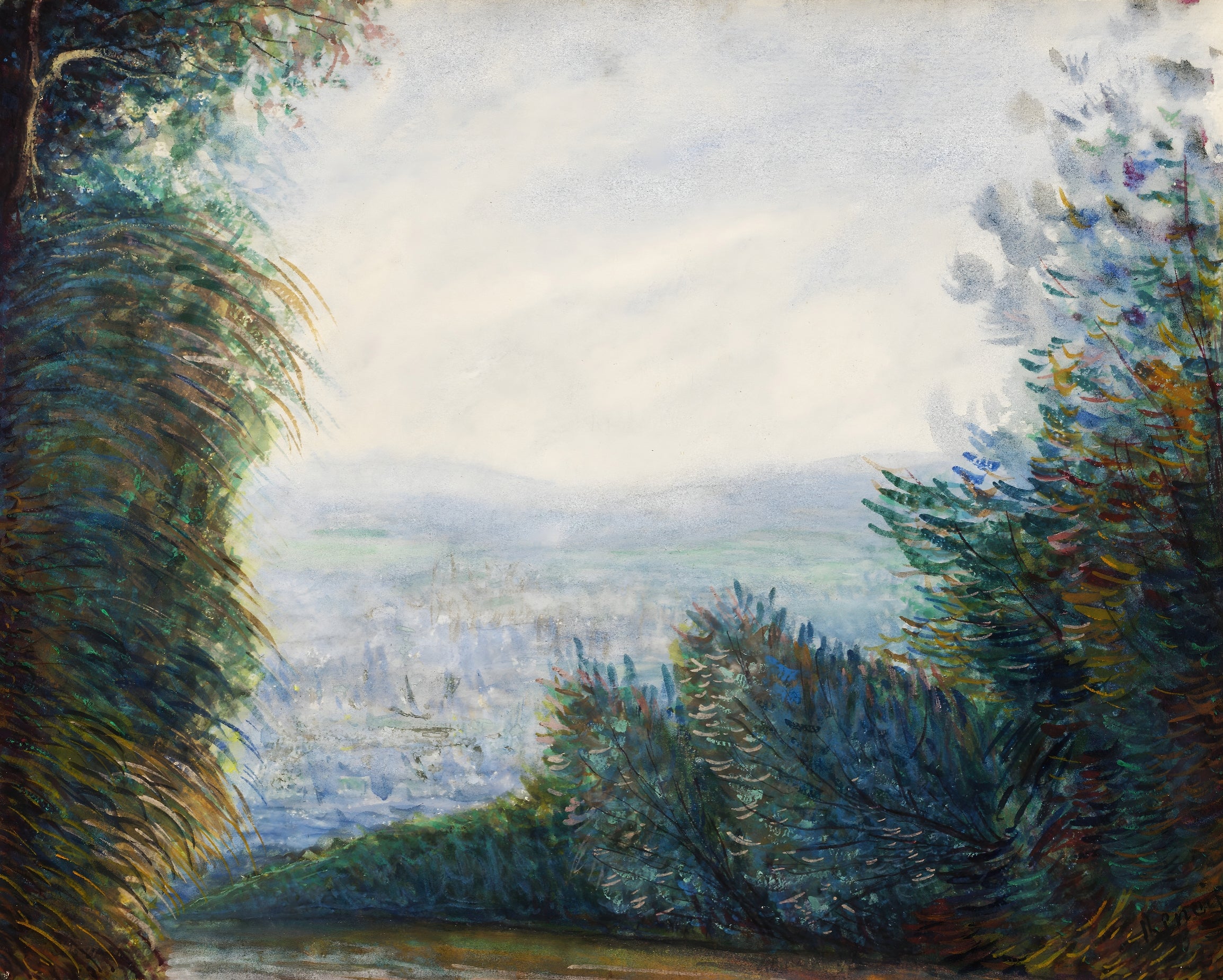 Overlook with Foliage