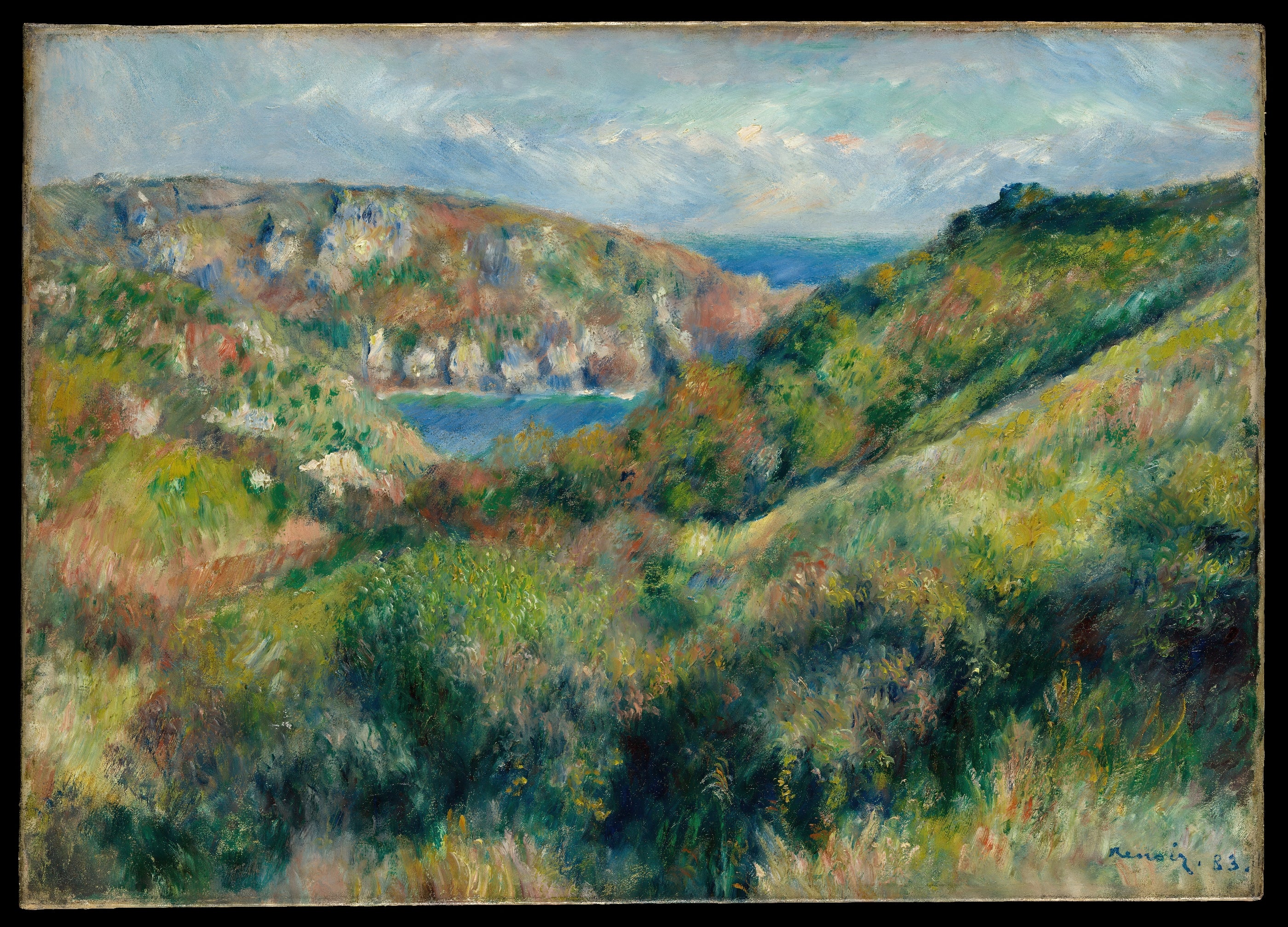 Green Valley with River