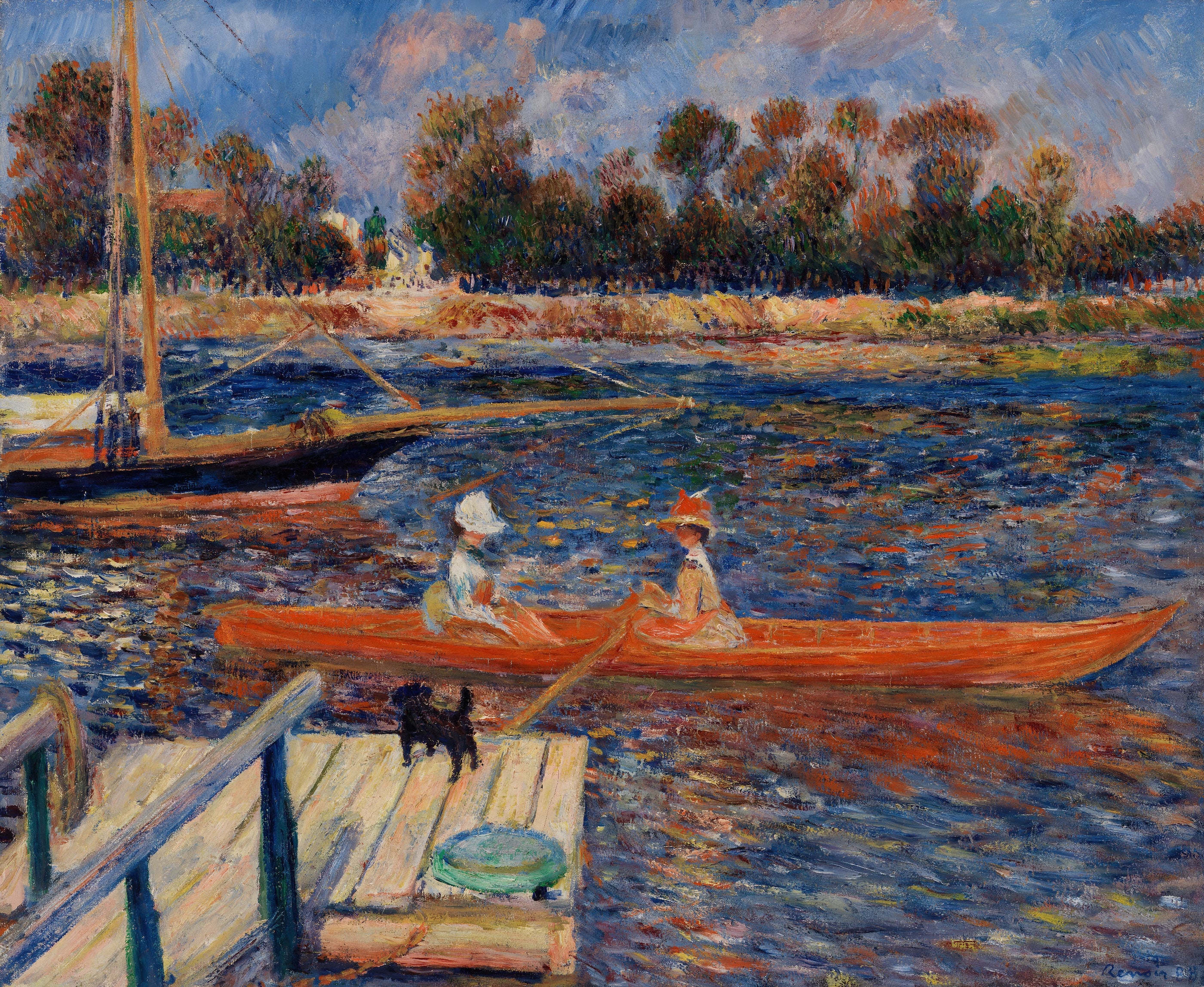 Boaters on the River