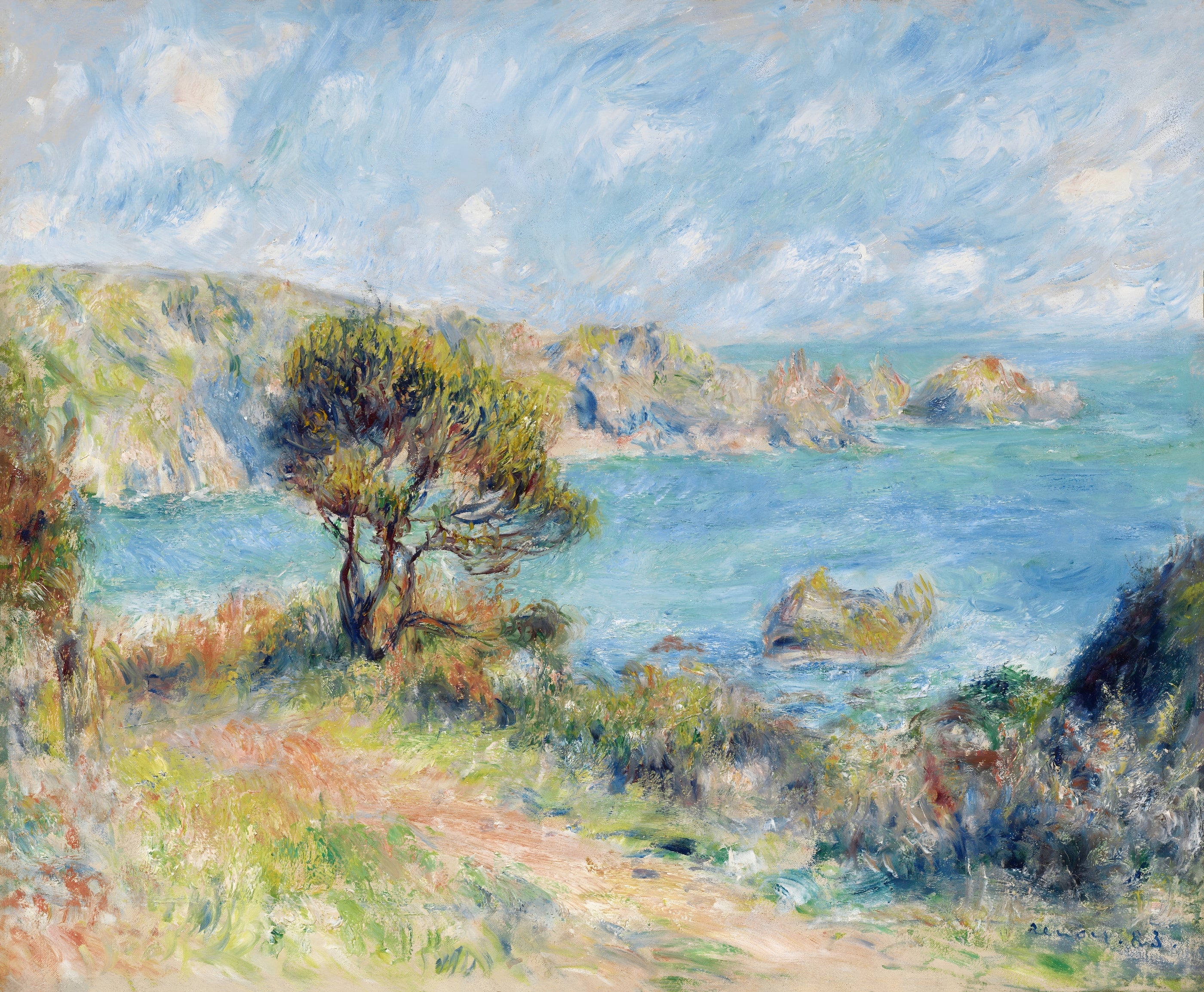 Coastal Cliff View