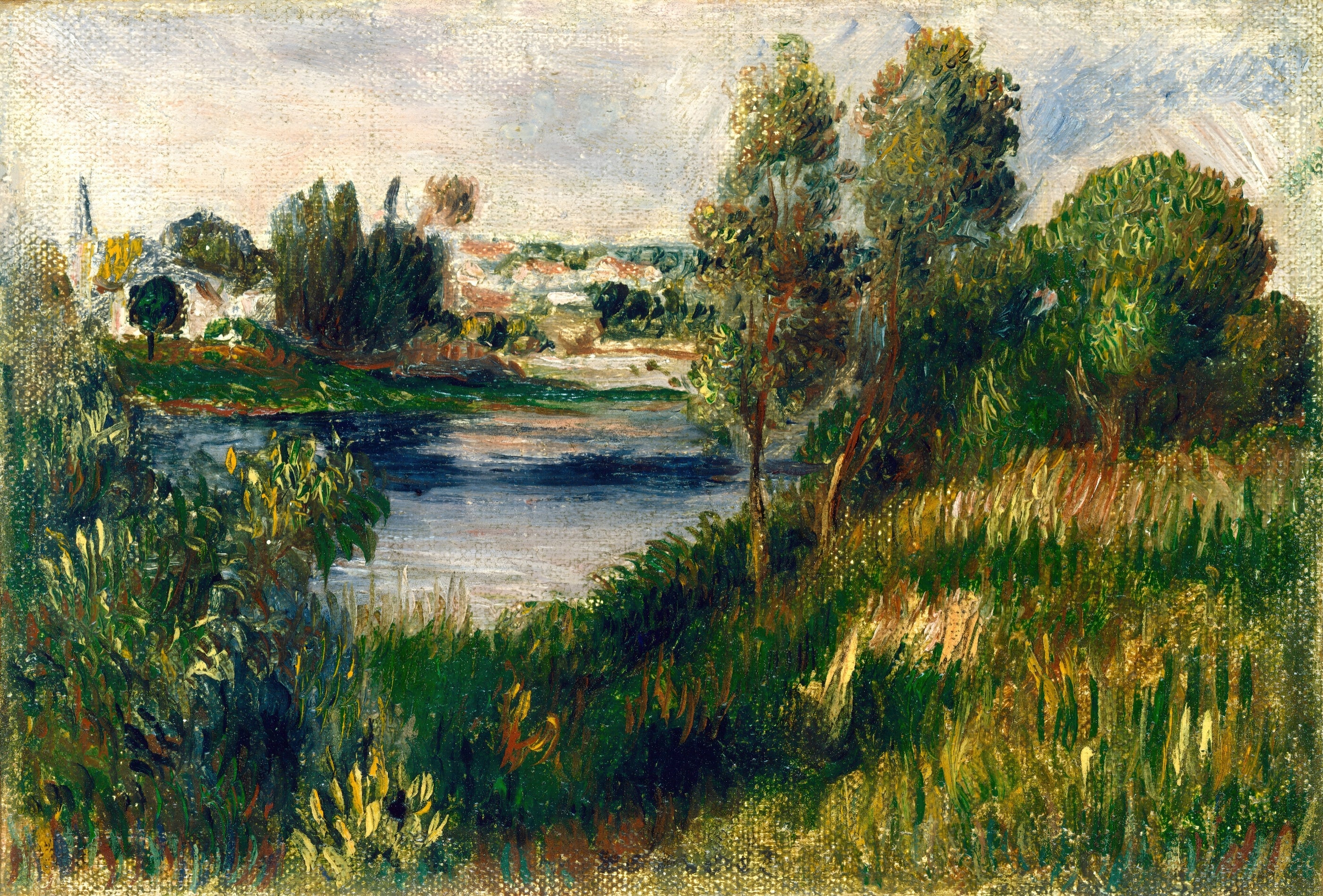Riverside Village Landscape