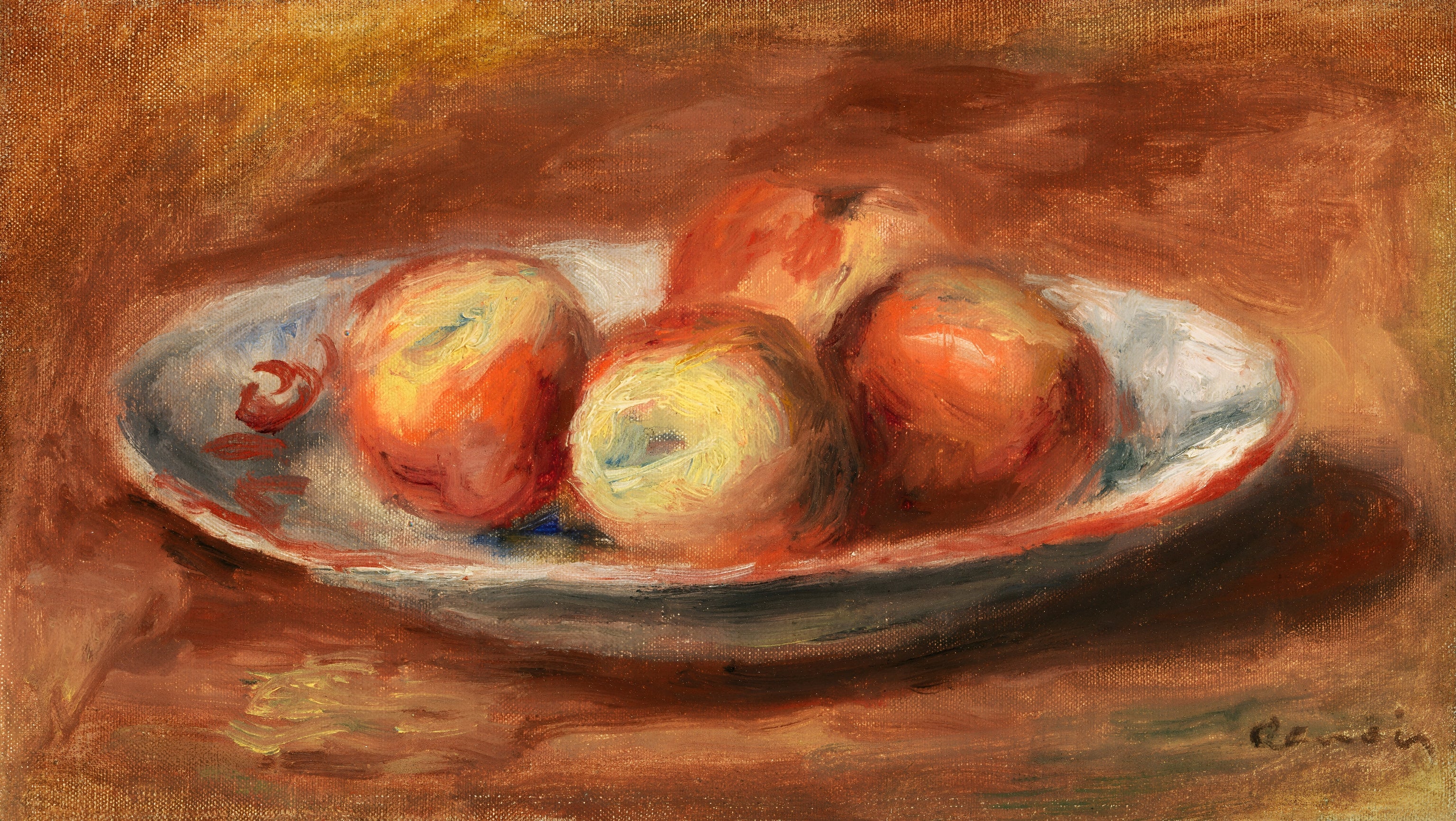 Apples in a Dish