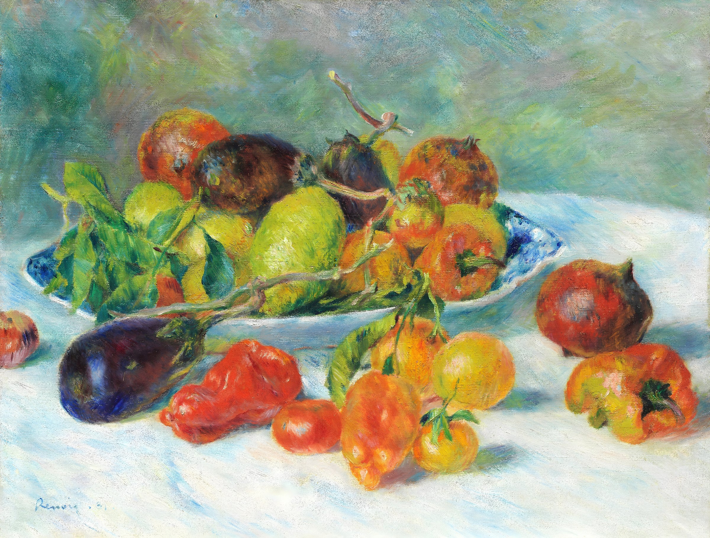 Harvest Still Life with Fruits