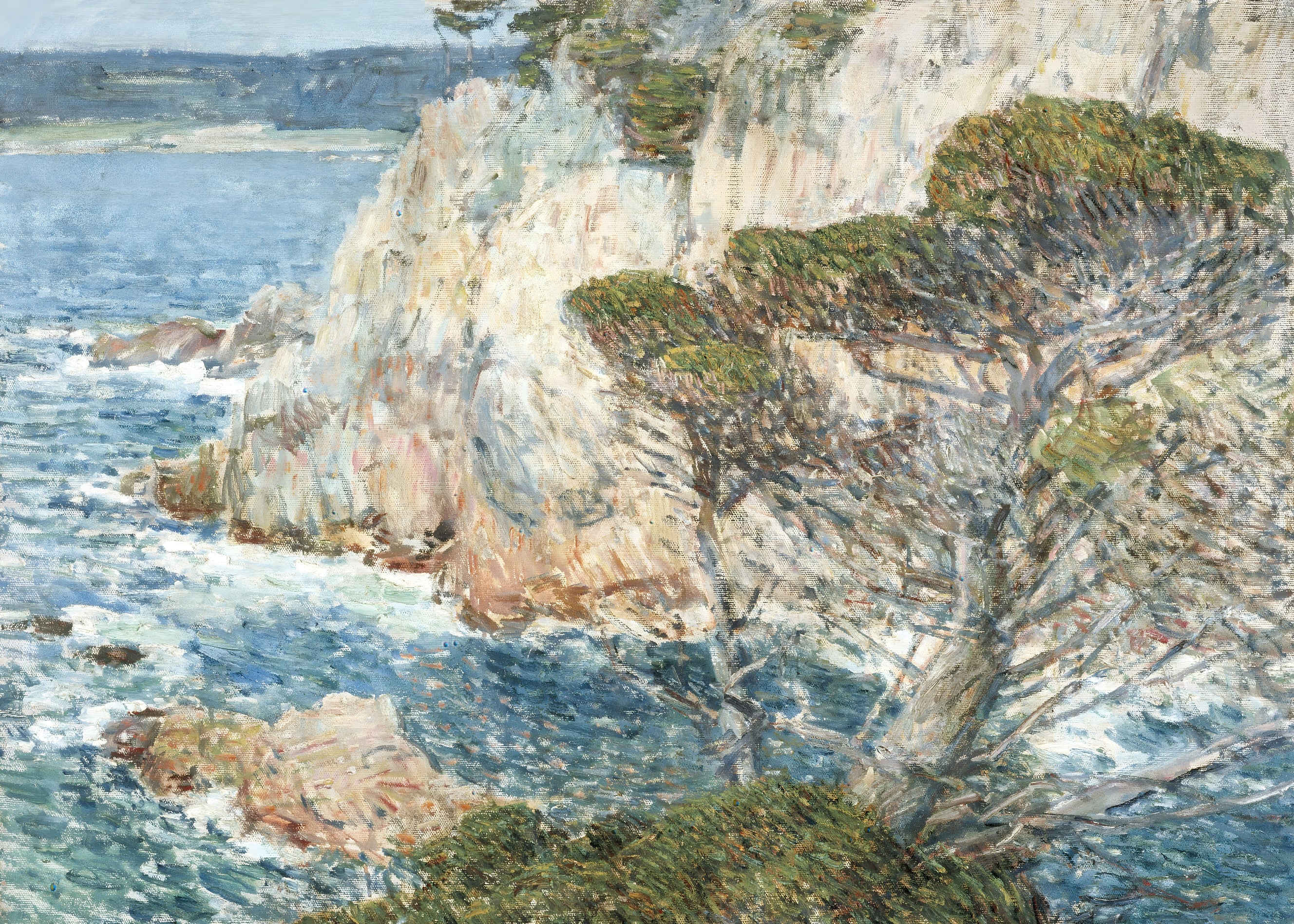 Rocky Cliff by the Ocean