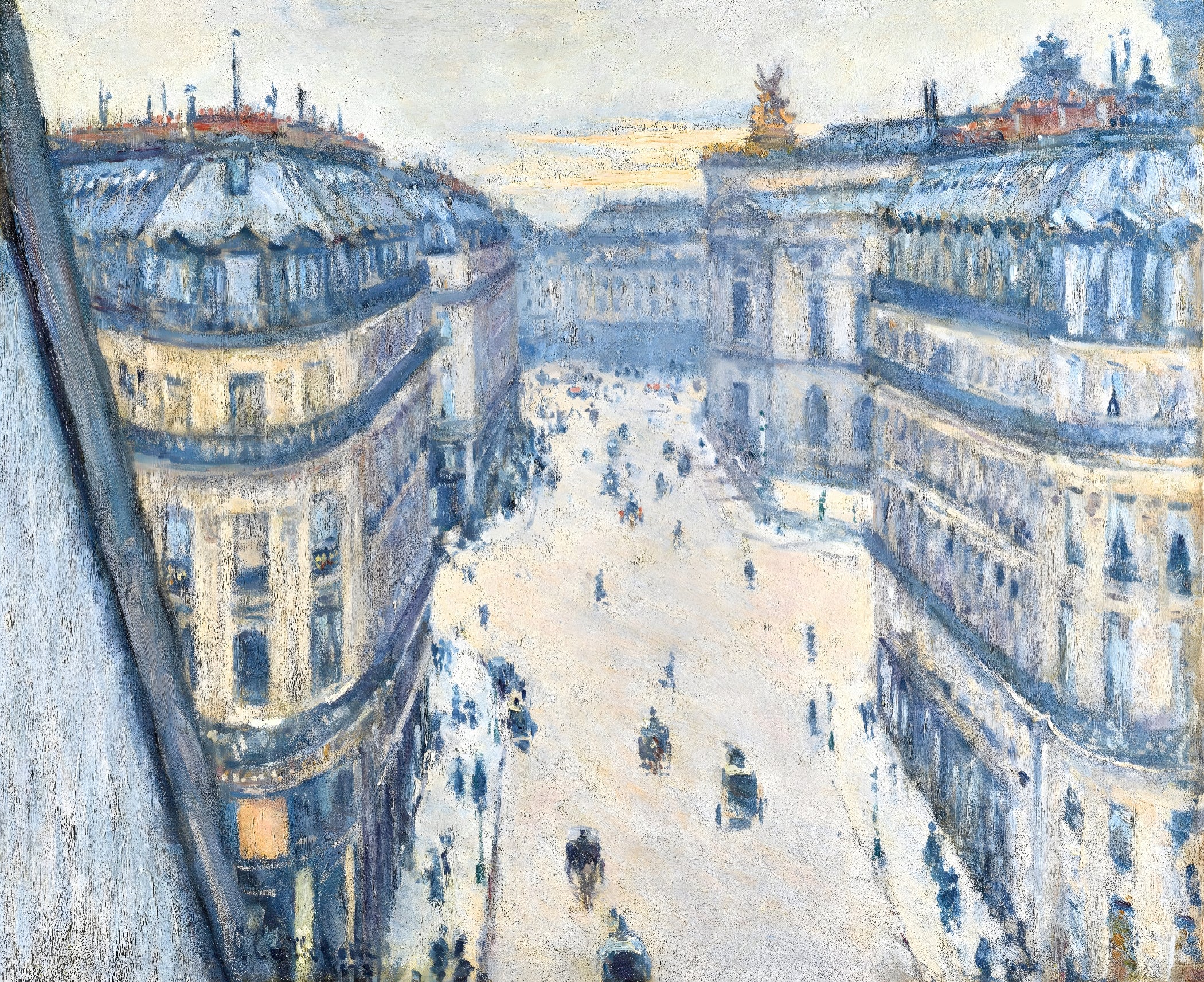 Parisian Boulevard View