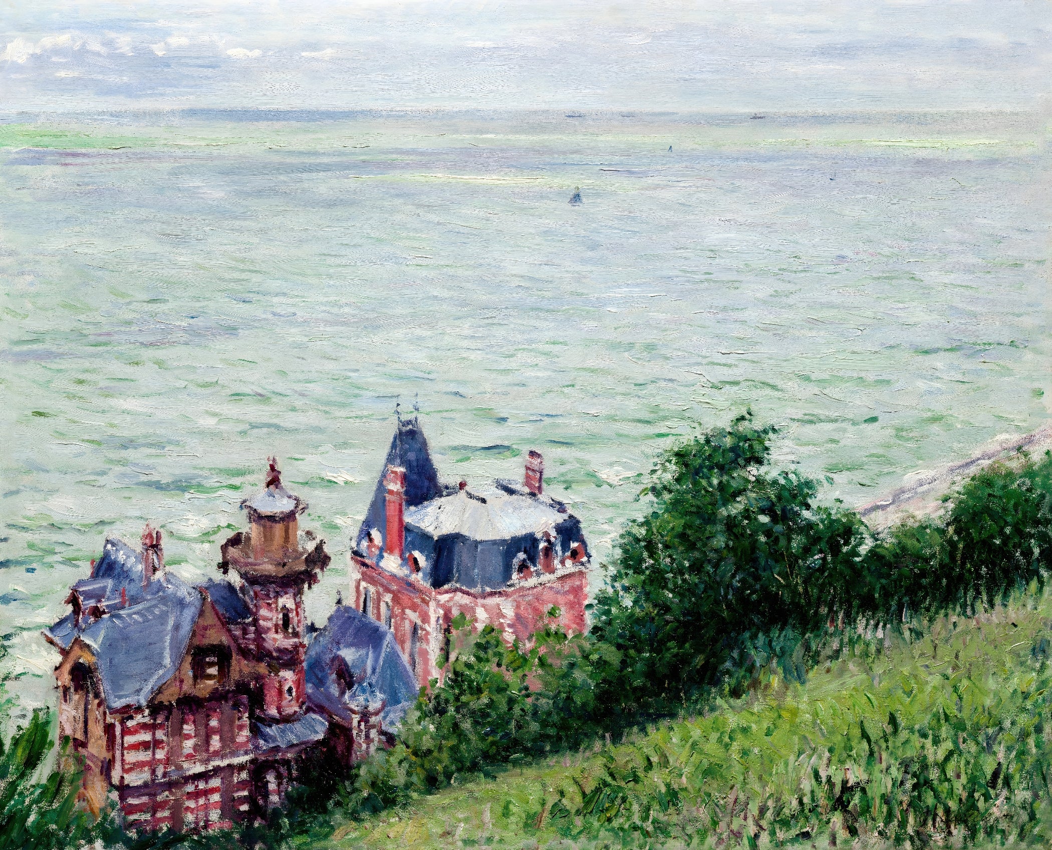 Seaside Mansion and View