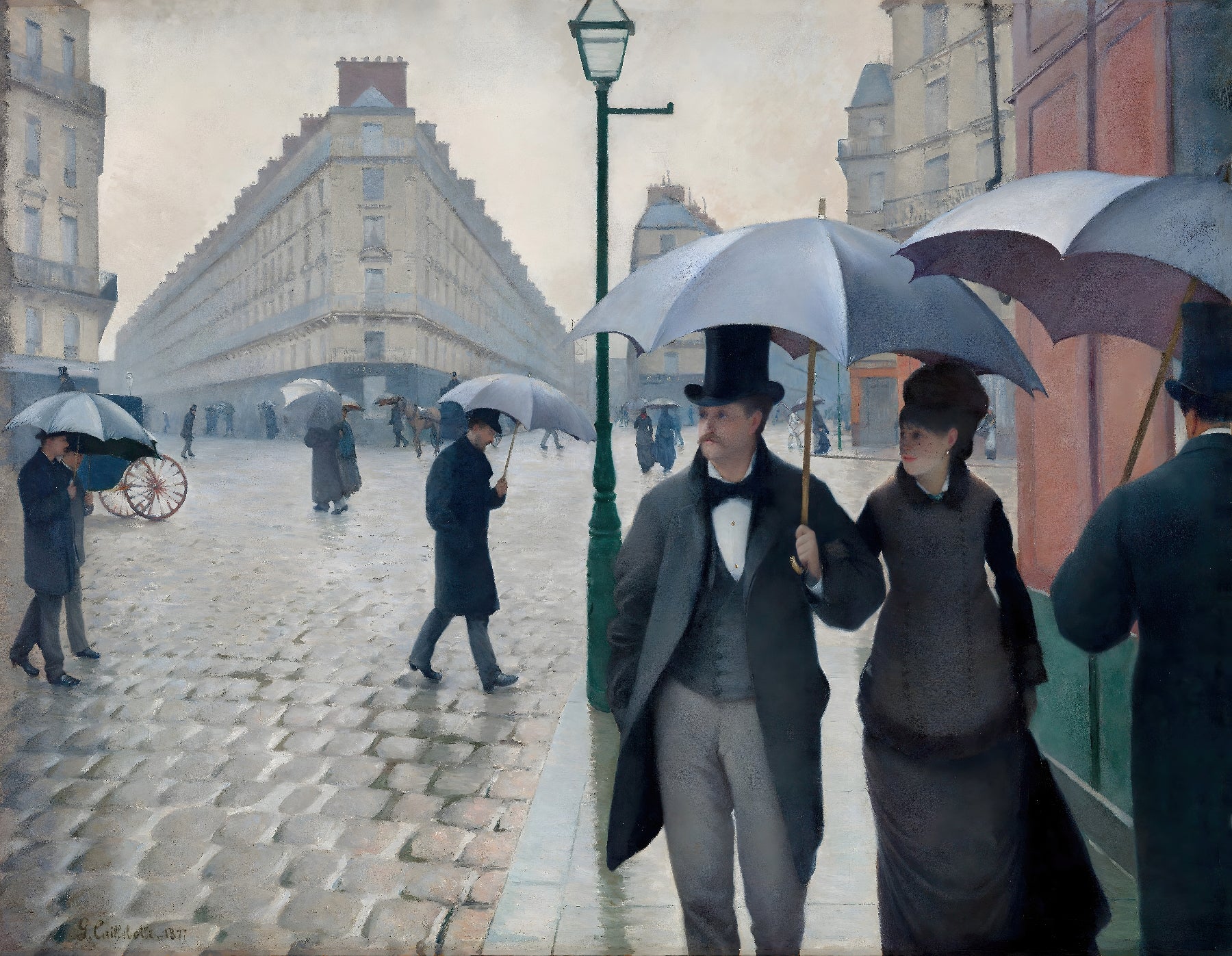 Rainy Street Scene