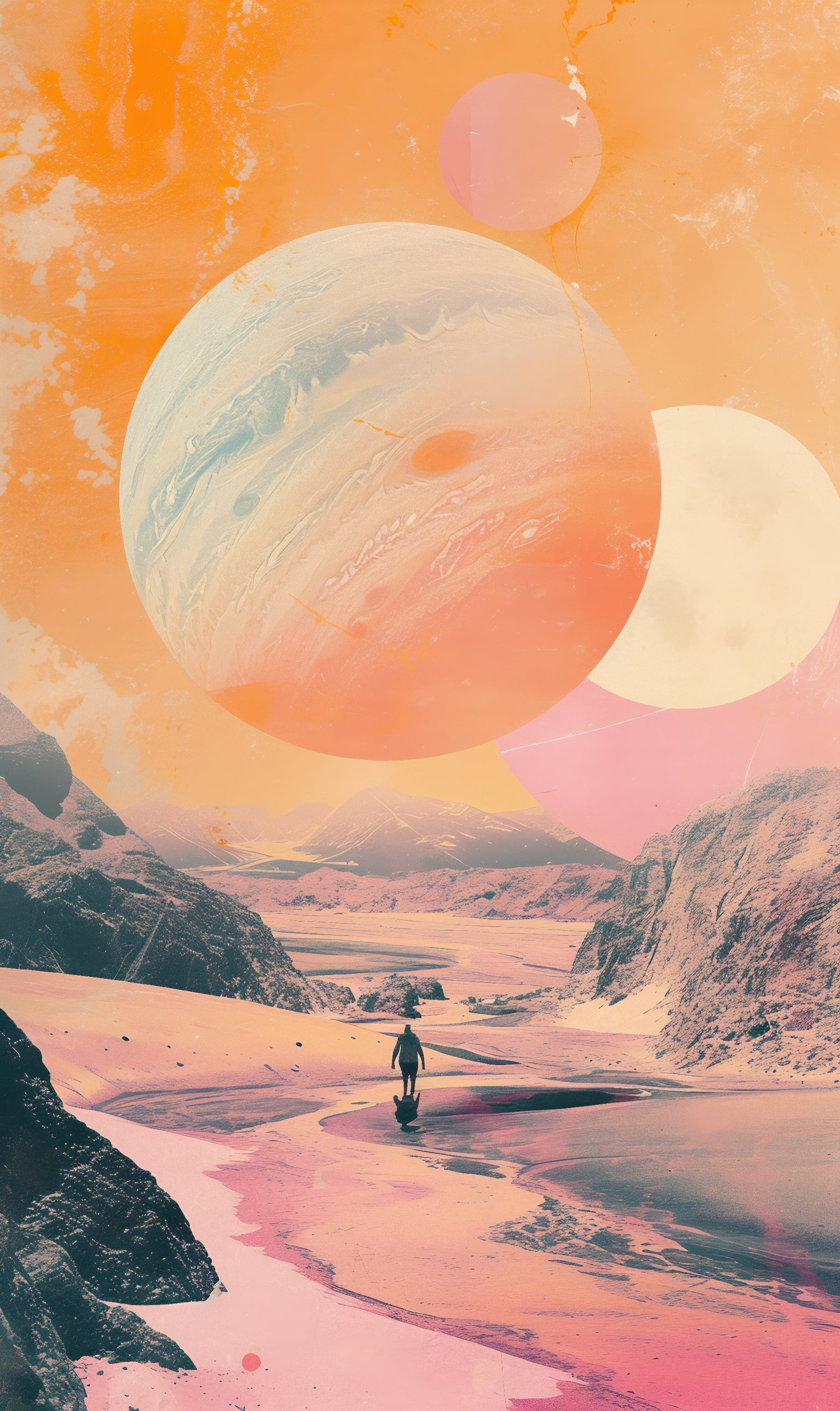 Journey Through a Surreal Planet
