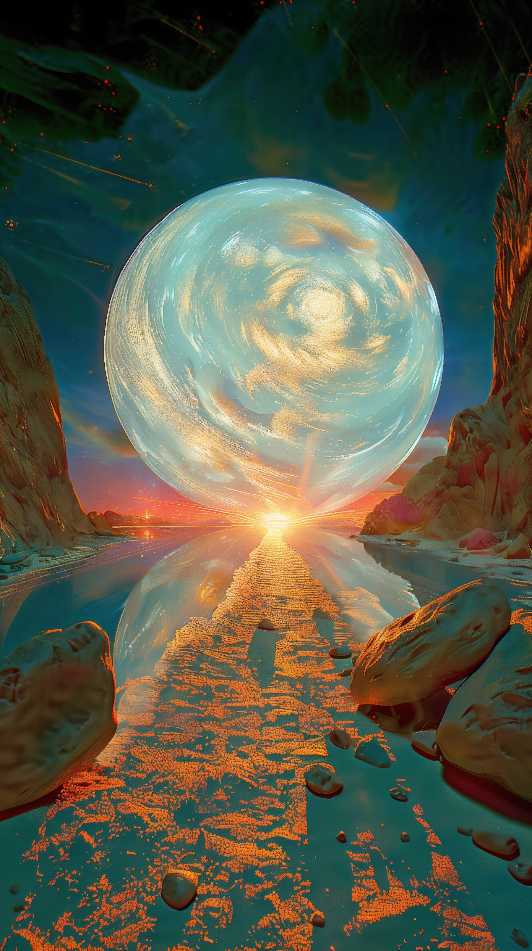 Pathway to the Luminous Moon