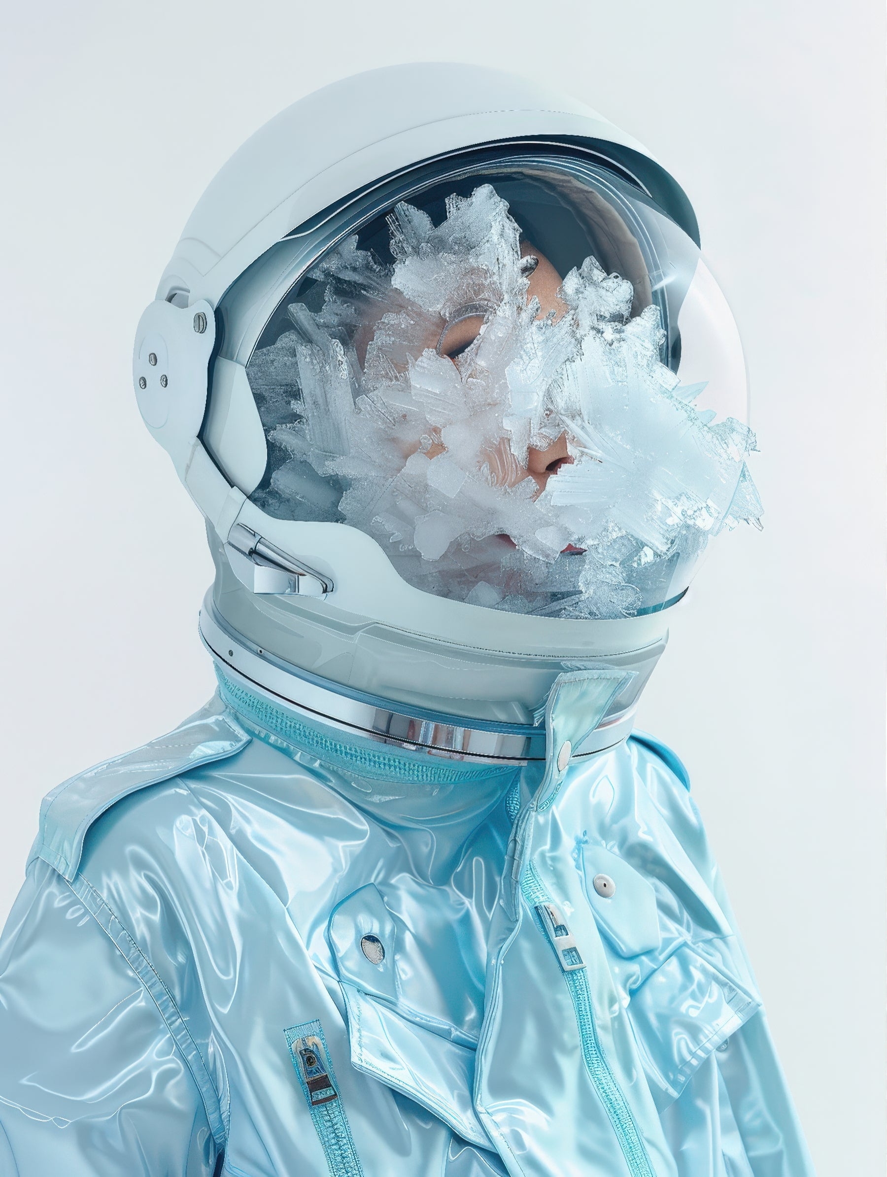 The Astronaut's Icy Encounter