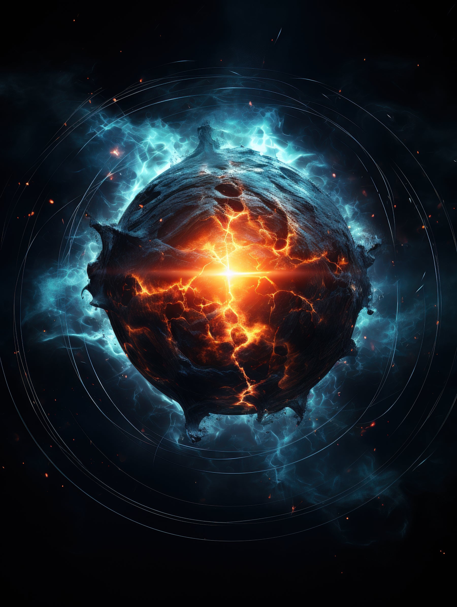 Molten Core Sphere