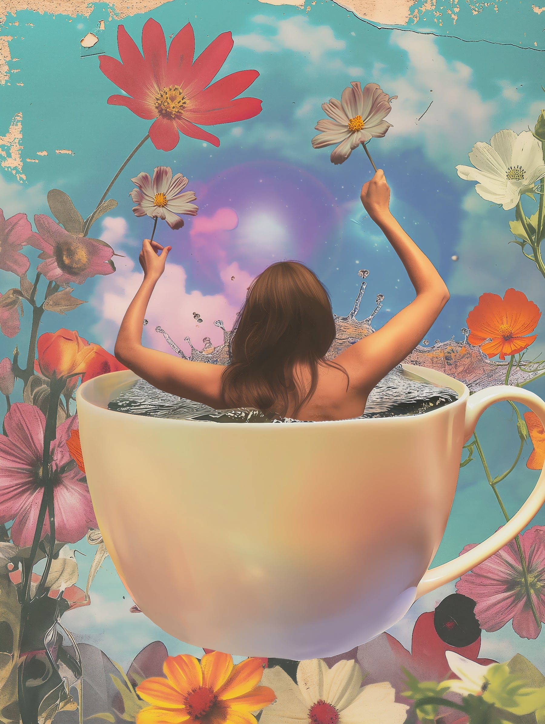 Floral Tea Escape